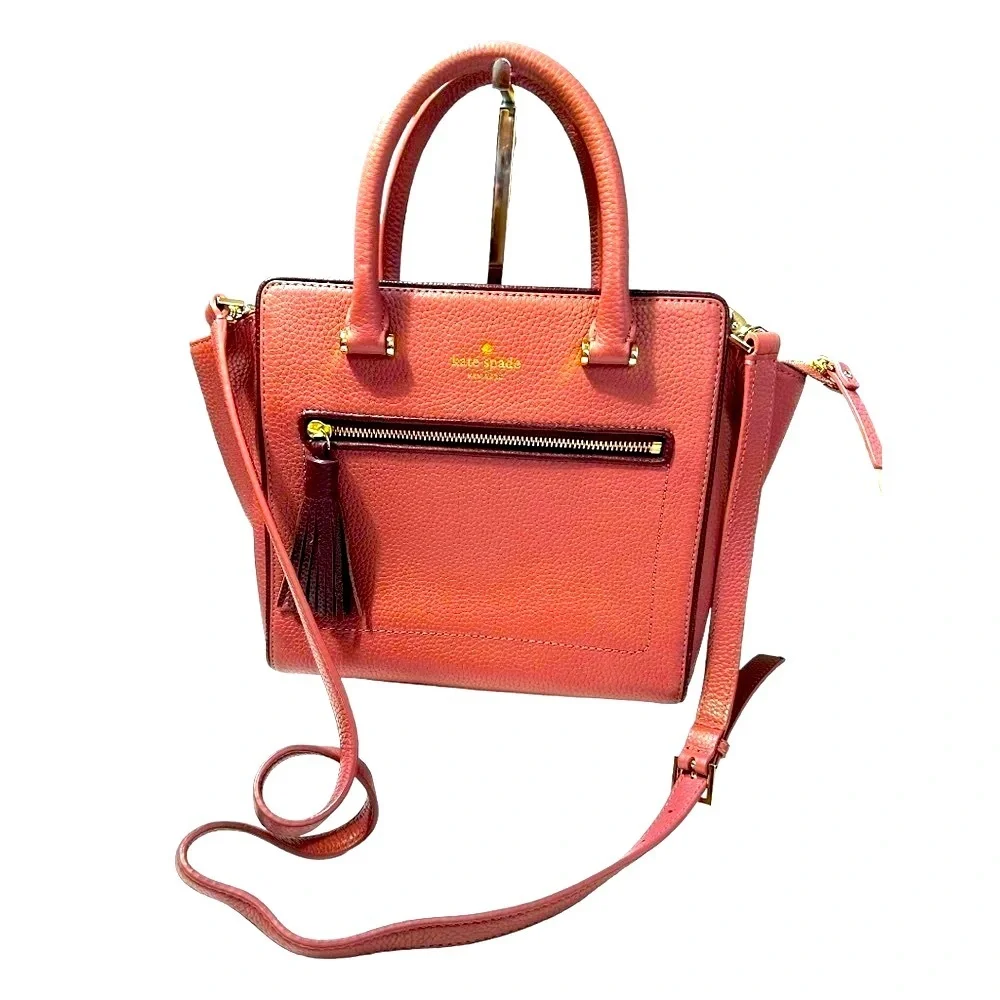 Kate Spade ♠️ Chester Street Allyn Satchel Bag in Dusty Pink